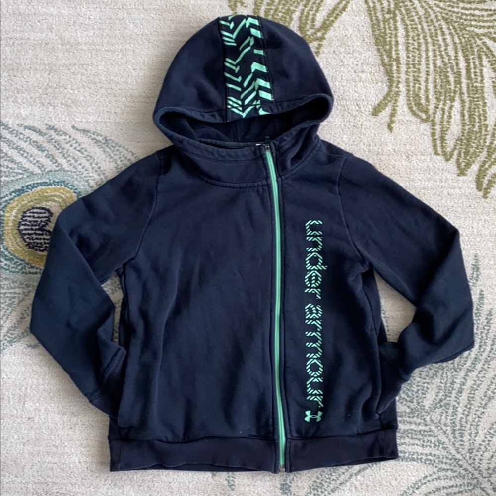 Girls Under Armour Zip Hoodie